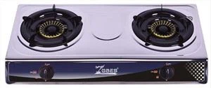 Portable Propane 2 Burner Gas Cooker Outdoor Camp Stove BBQ Grill /ZG-2055